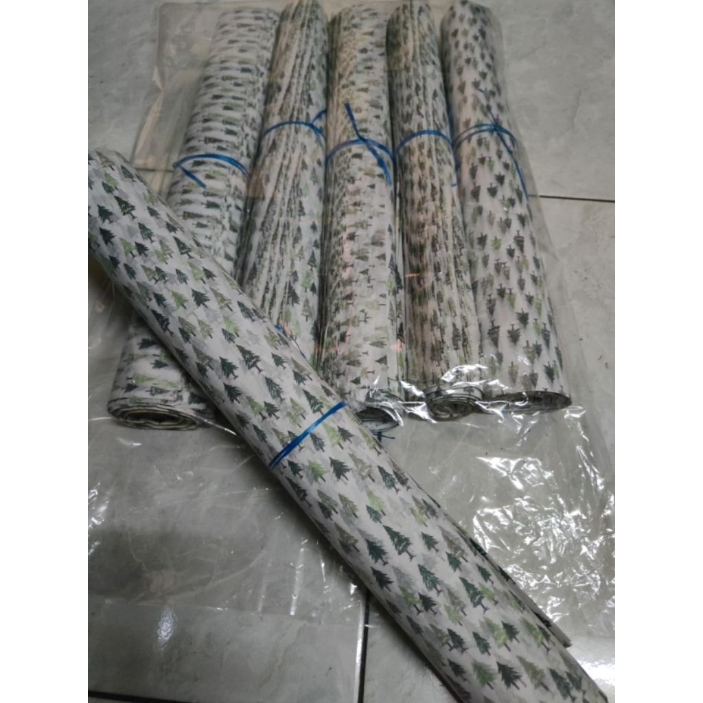 JUAL KERTAS LAYANGAN/BUCKET BUNGA MOTIF KADO UNTUK 100 LAYANGAN