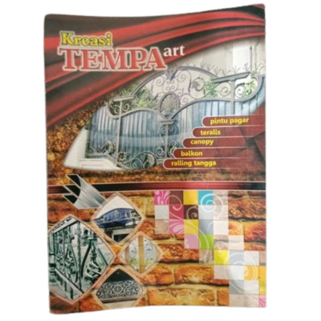 Buku Katalog Album Pagar Tralis Besi Tempa Buku besar Kreasi