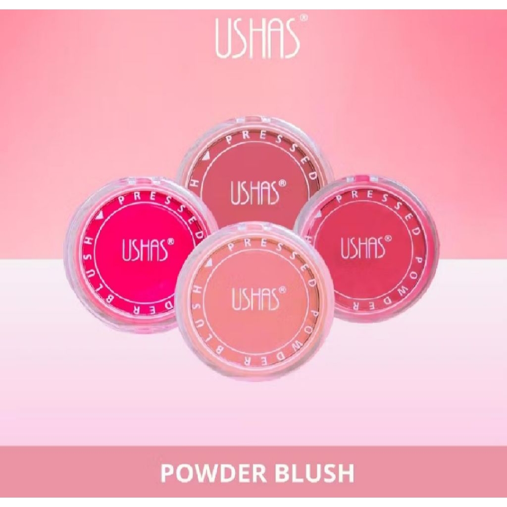 USHAS PRESESED POWDER BLUSH