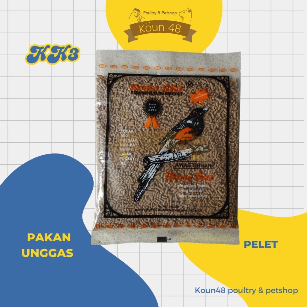 KK3 Kroto Sari Pakan burung berkicau