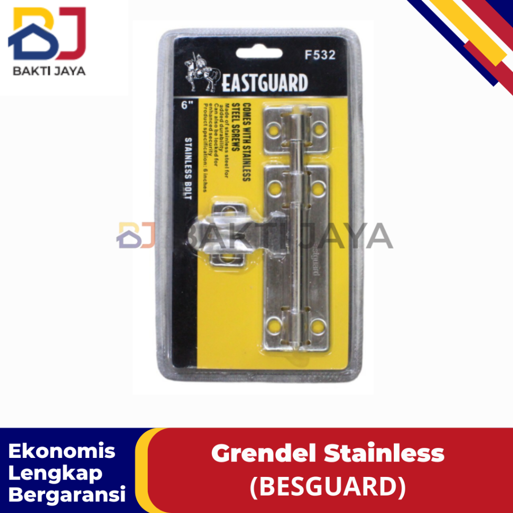 Grendel Pintu Stainless / Grendel Pintu / Kuncian Pintu Stenlis / Grendel Pintu Stainless Steel