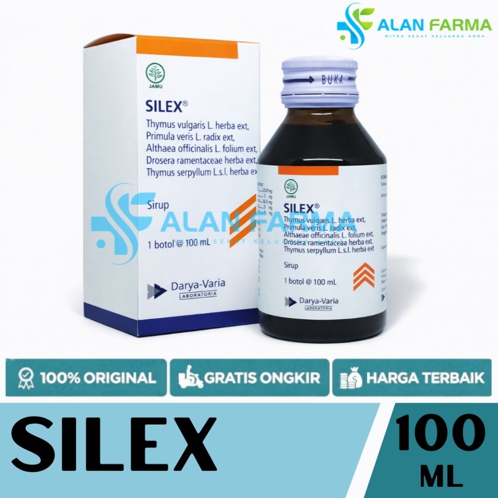 Silex Sirup 100 mL | Obat Batuk Silex | Obat Batuk Ibu Hamil