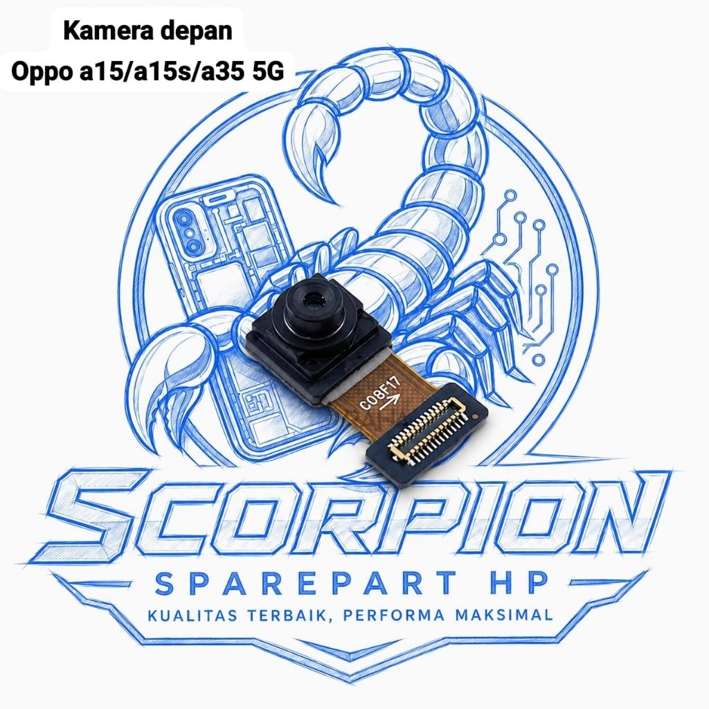 kamera depan  Oppo A15/A15s/A35 5G