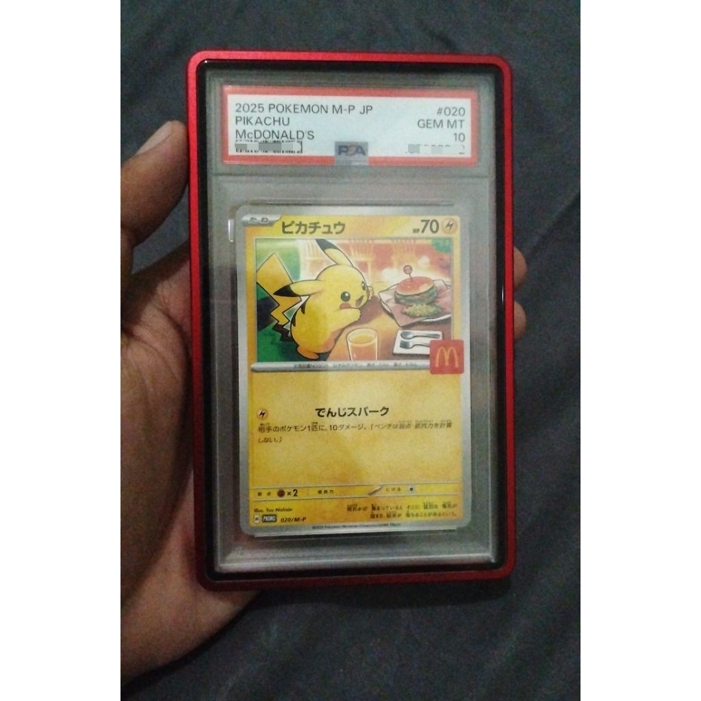 Pikachu Mcd Psa 10