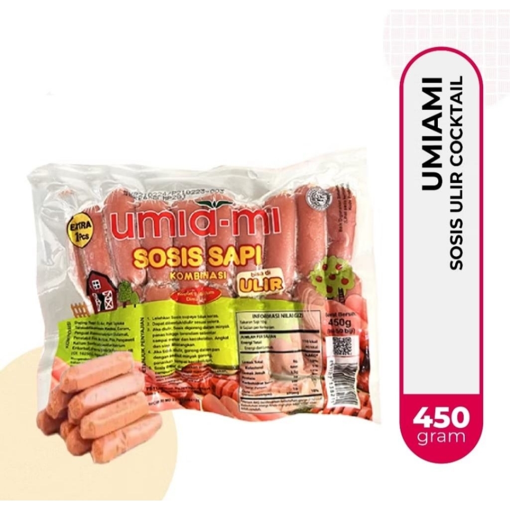 Umiami Mini Sosis Sapi isi 50