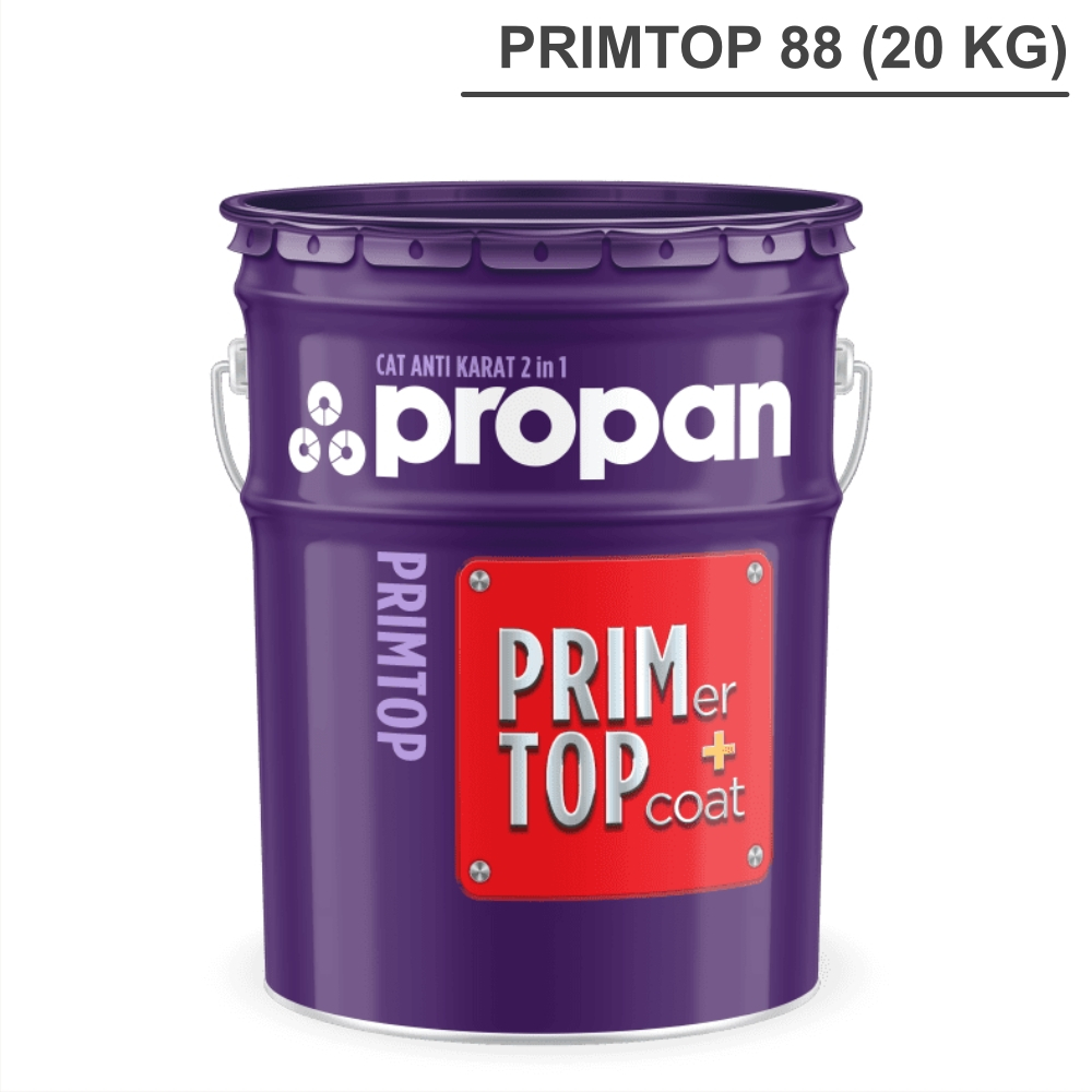 Cat Propan PRIMTOP PT-88 (Tinting) Cat Besi Anti Karat 2in1 20 KG