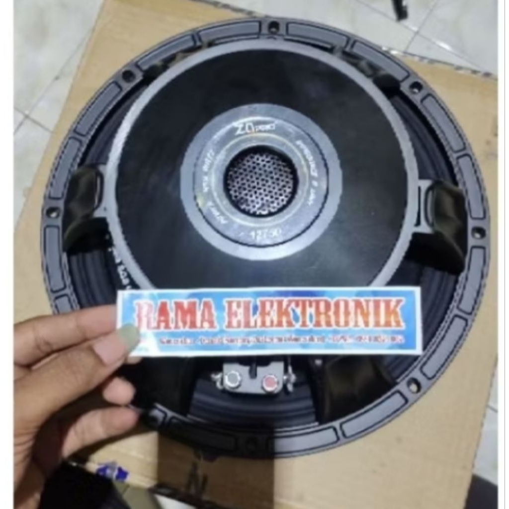 SPIKER ZQPRO ZQ PRO 12 INCH 12750 COIL 3 INCH SPEAKER ZQPRO 12750