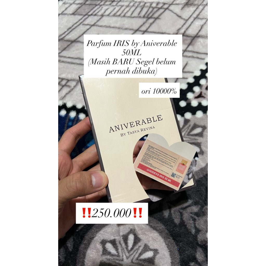 Parfum Iris by aniverable ori preloved segel