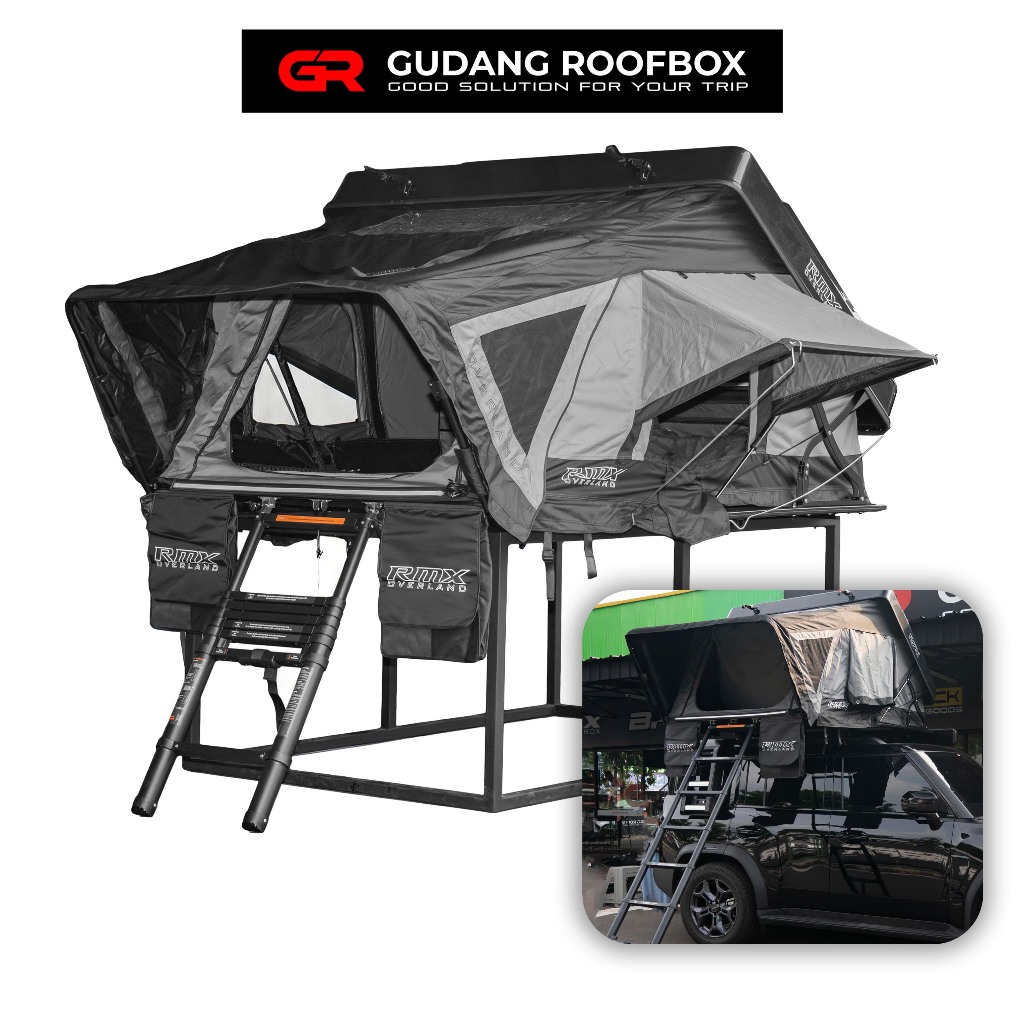 Roof Top Tent Tenda Atas Mobil Tenda Camping Mobil Roof Tent Inspired 165 RMX Overland