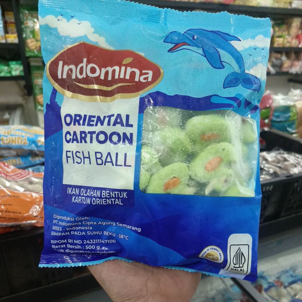 Indomina Ikan Olahan Bentuk Bebek 500 gr