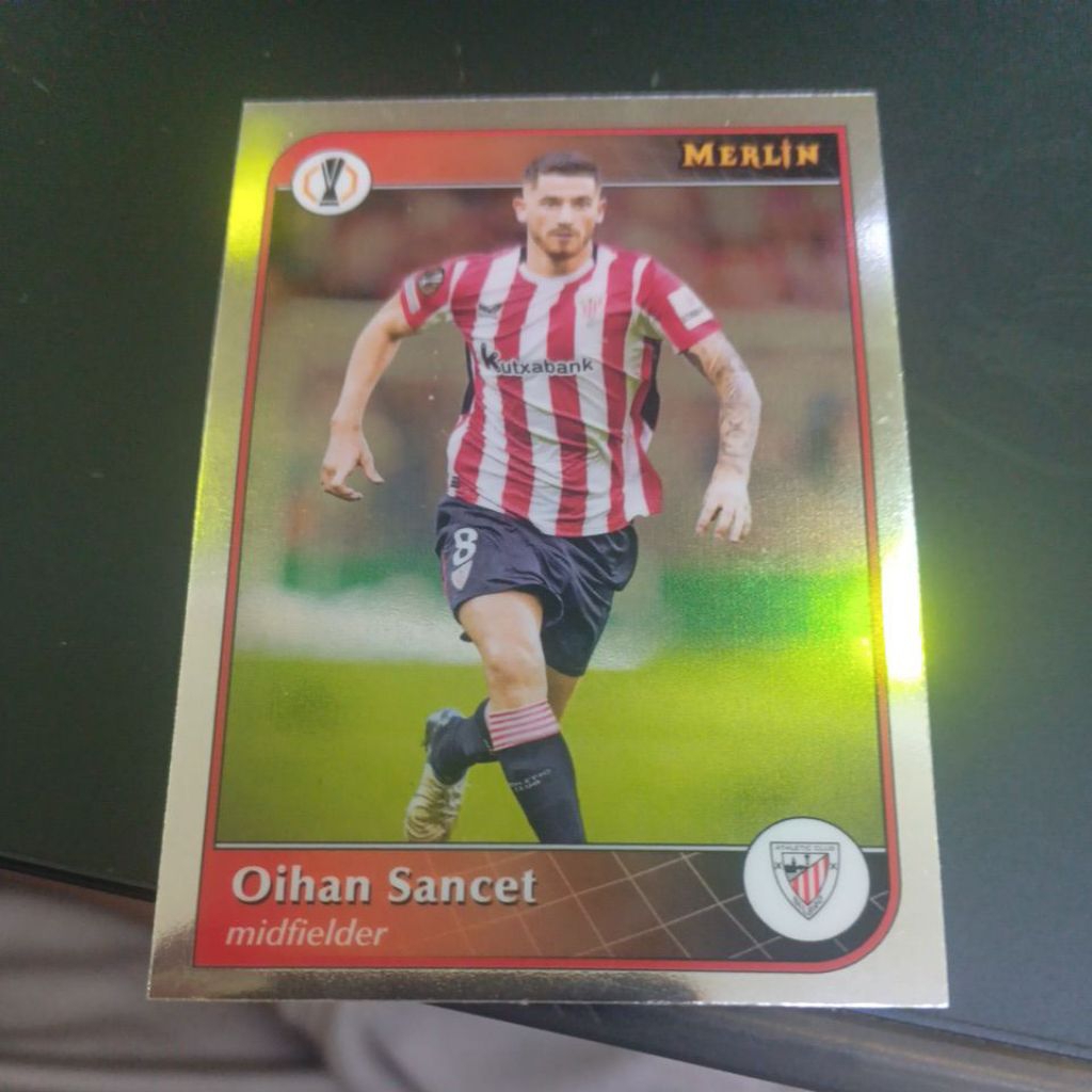 kartu bola topps merlin ucc 2025 Athletic Bilbao