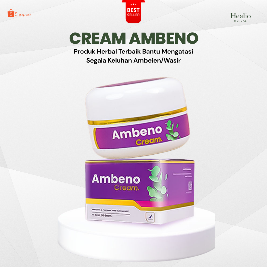 CREAM AMBENO Original Atasi Penyakit Ambeyen dan Wasir Sangat Ampuh