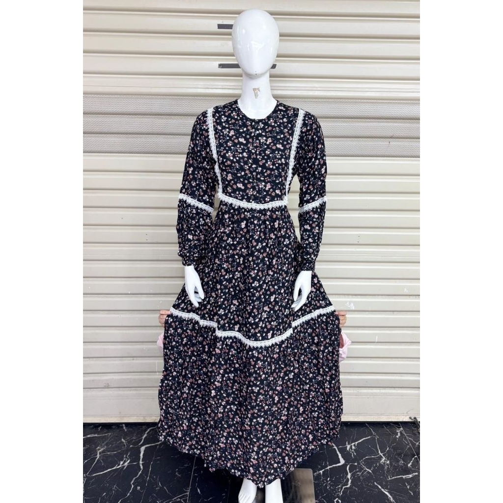 gamis renda gamis wanita muslimah