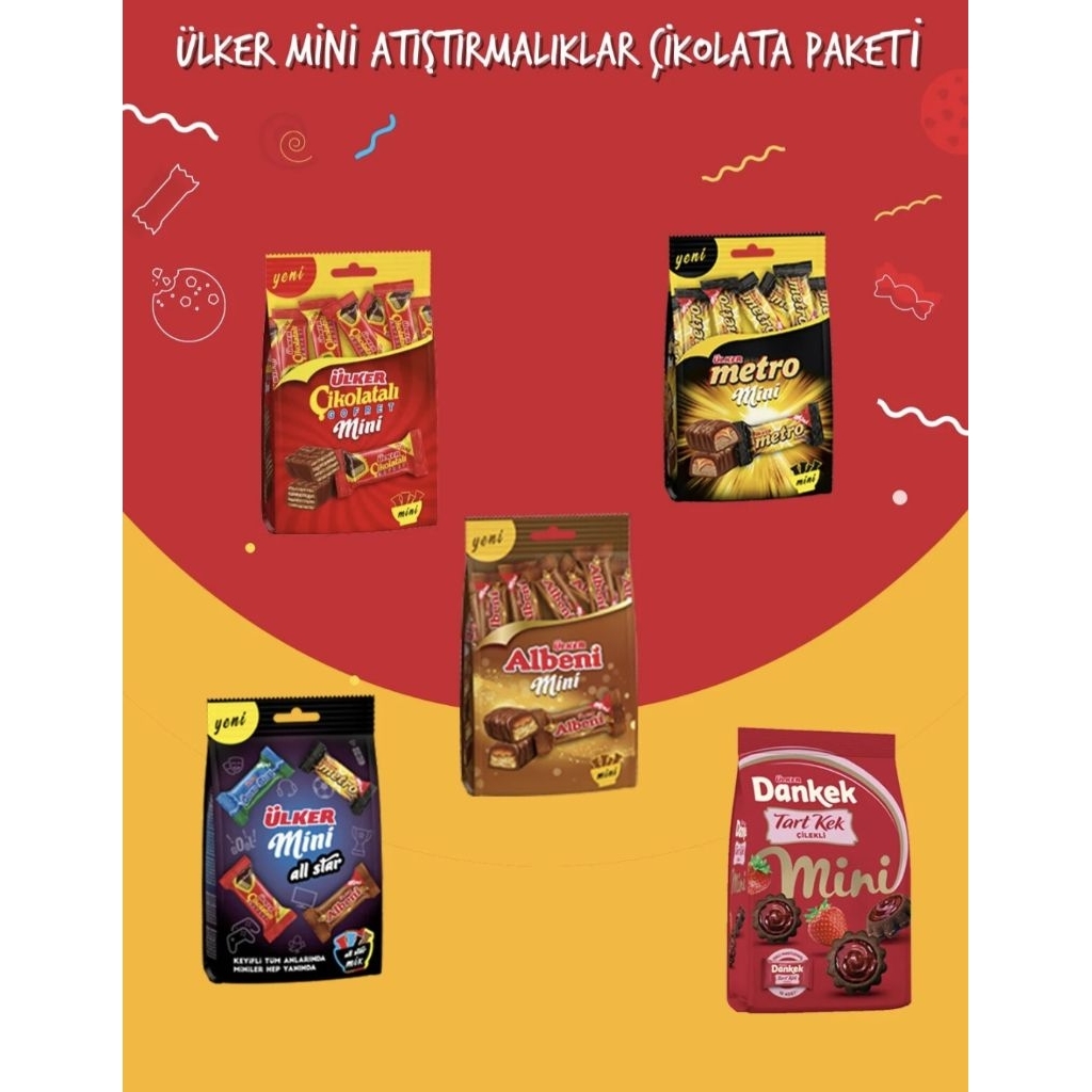 ULKER WAFER COKLAT PAKET MINI