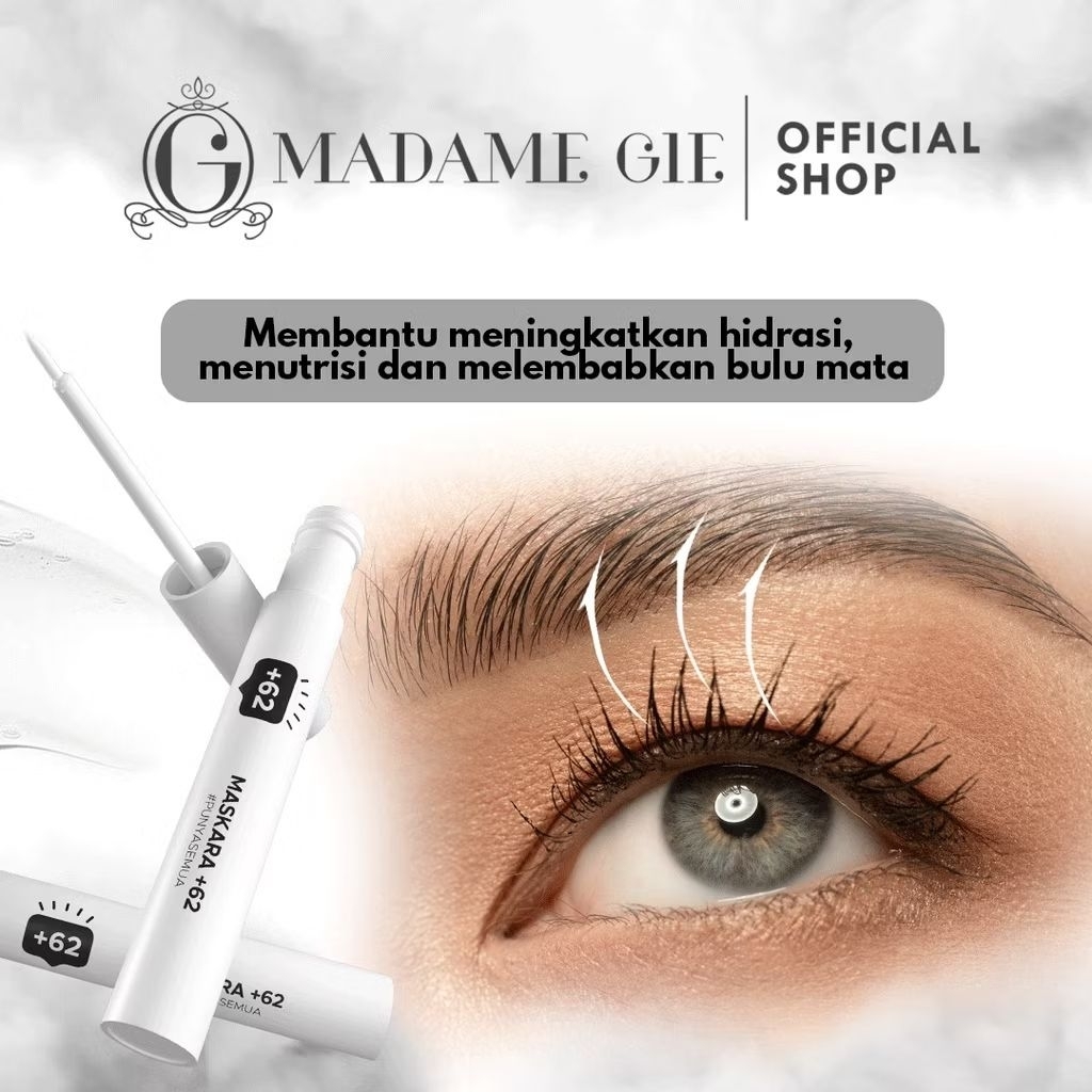 Madame Gie Mascara +62 Clear - Mascara Bening Original BPOM