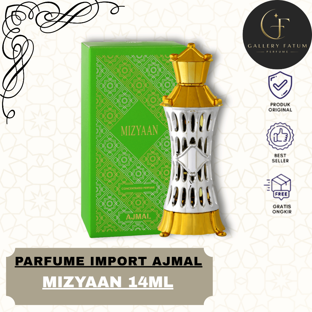 parfum mizyaan by ajmal parfume  oles import tahan lama murah Extrait de Parfum original arab saudi
