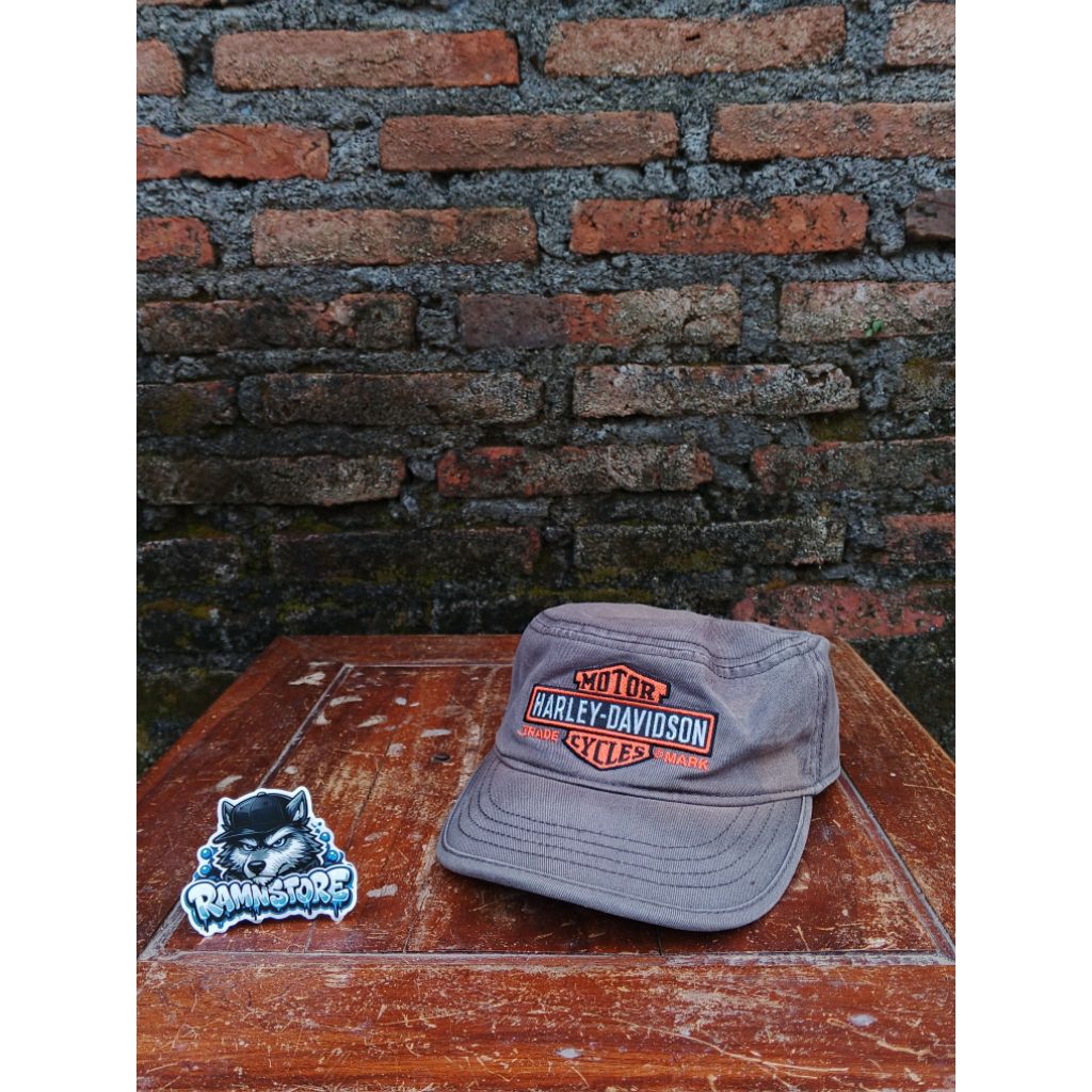 topi harley davidson patrol caps