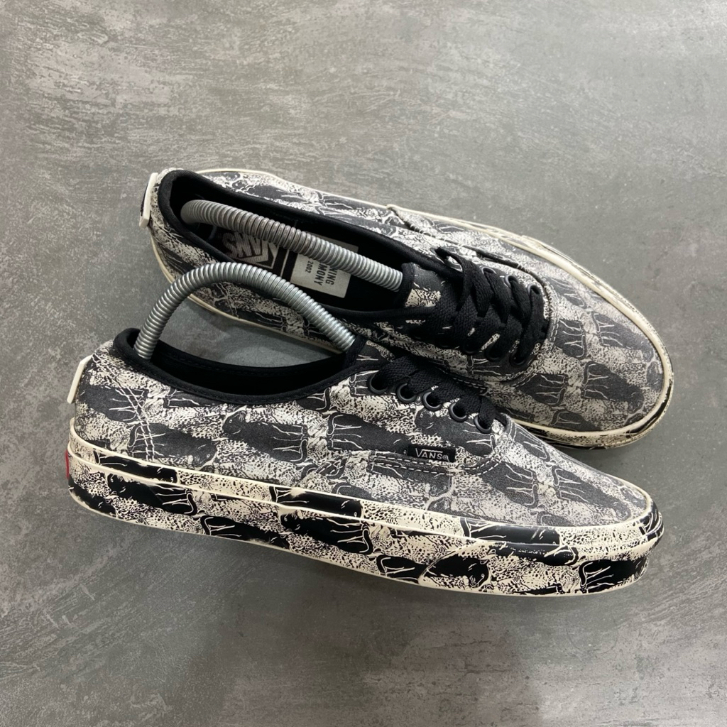 [Size 42] Rare Opening Ceremony x Vans Authentic ‘Leopard Checker’ Black White (VN0A348A43M) Second 