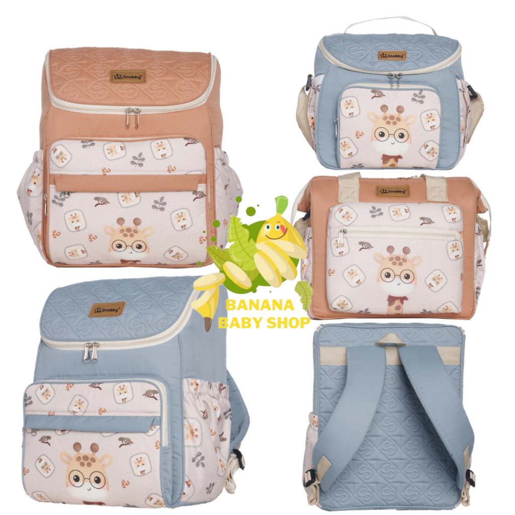 Snobby Tas Bayi Besar Ransel girafy series - Ransel Bayi dan Anak