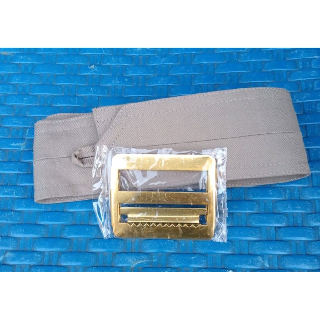 sabuk pdu polri/ tali sabuk pdu polri Premium