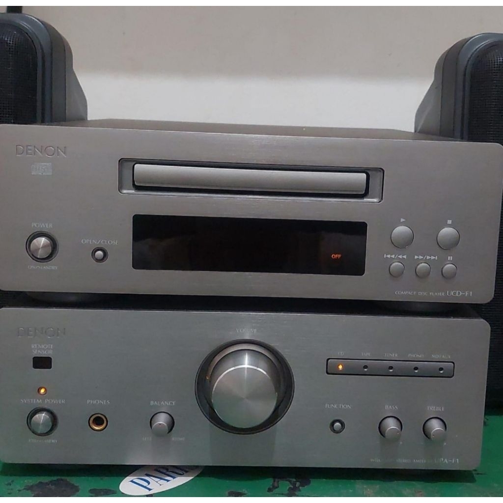 SEPAKET DENON CD + AMPLIFIER