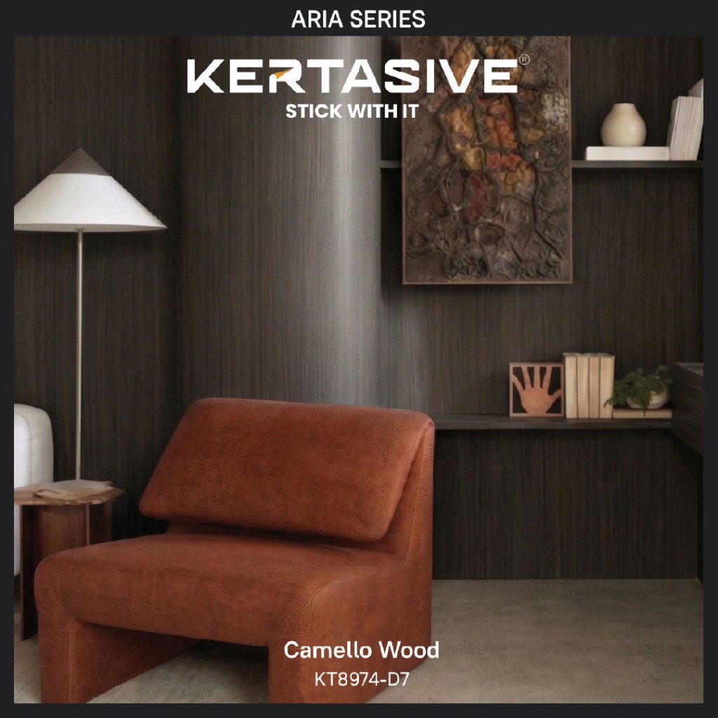 CAMELLO WOOD - PVC INTERIOR FILM KERTASIVE L.122cm