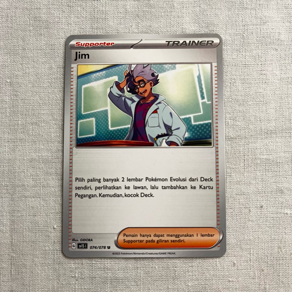 Jim sv1S 074/078 - TCG Pokemon Indonesia