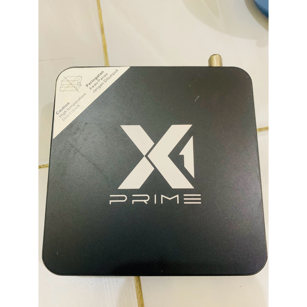 SMATR SET-TOP BOX X1-PRIME MASIH ORI BELUM ROOT ATA UNLOCK