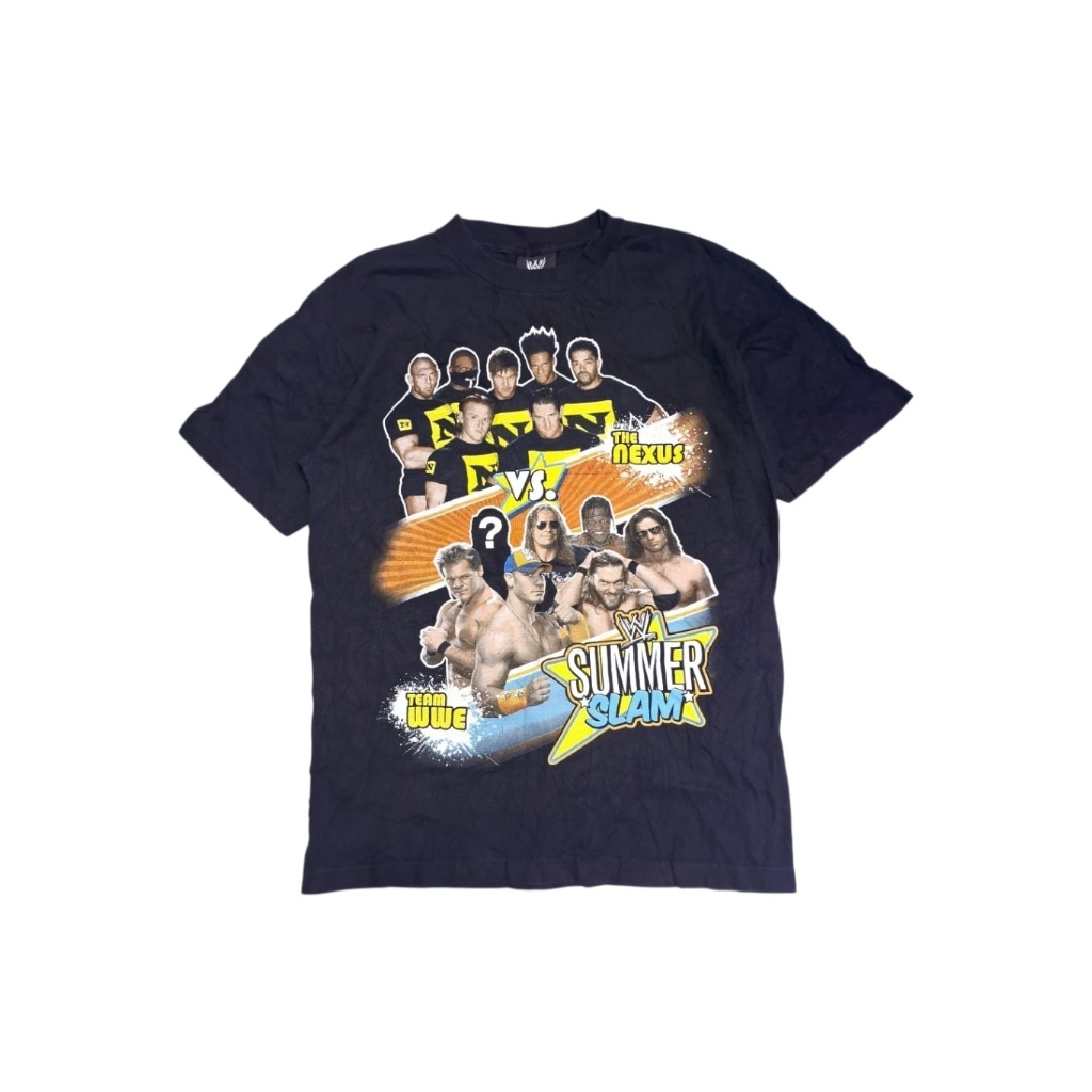 kaos oblong vintage smackdown wwe summer slam 2010