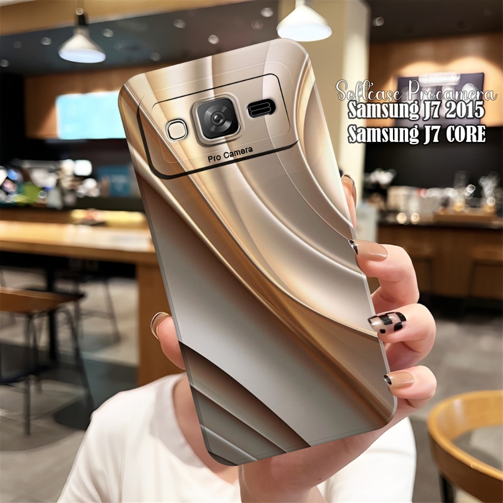Cassing Procamera Samsung J7 2015 - J7 DU OS - J7 CORE Terbaru - Fashion Case - Silikon Tpu - Ready 