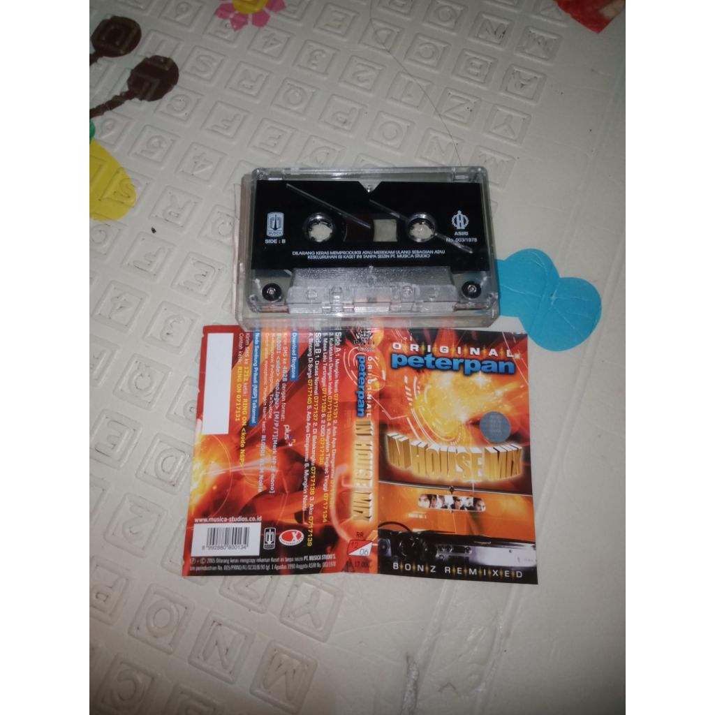 kaset pita peterpan bintang disurga house mix