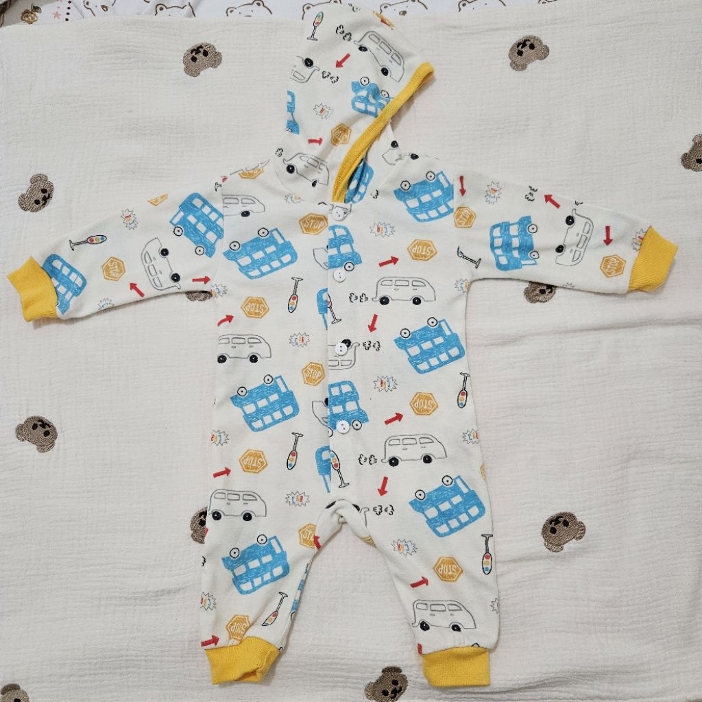 Preloved Sleepsuit Romper Bayi L Little Duck, Ichigo, Libby