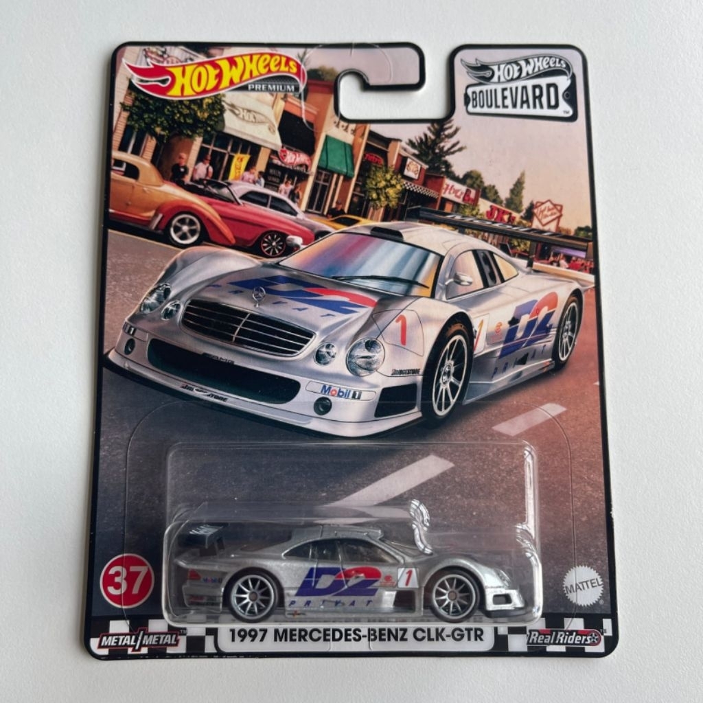 Hot Wheels Premium Boulevard 1997 Mercedes-Benz CLK-GTR