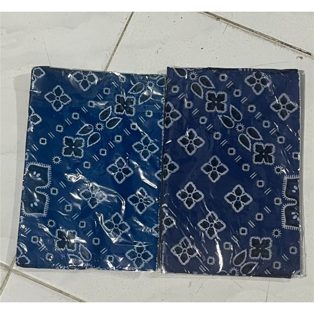 Slayer Bandana Biru Navy / Biru Tua Batik