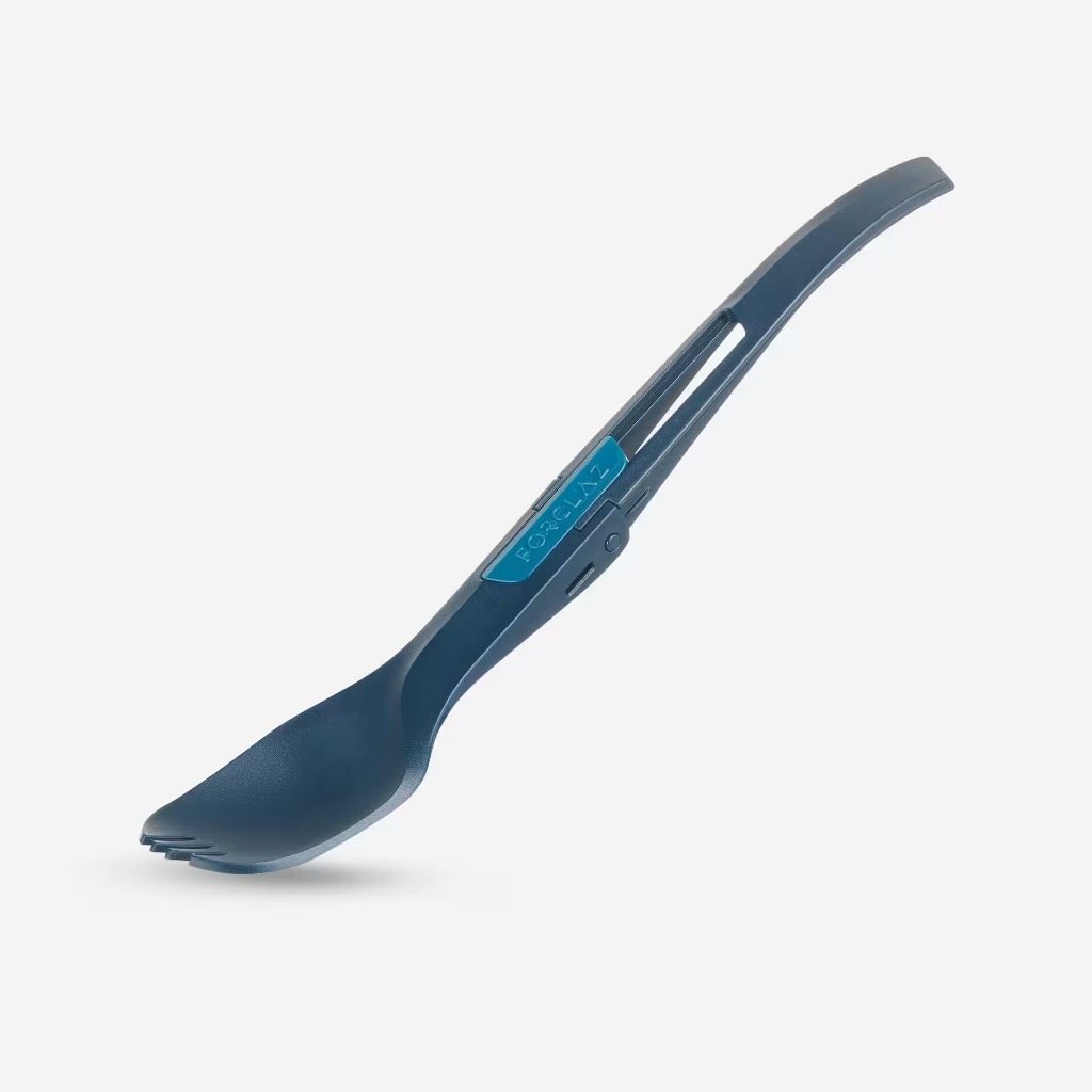 Forclaz Sendok Lipat Plastik (Sendok/Garpu) MT500 - Biru 8486874