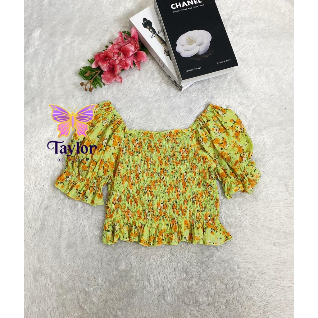 Crop Top Wanita Korean Style Slim Fit Premium - Atasan Kaos Pendek Wanita Sexy Casual - Baju Crop To