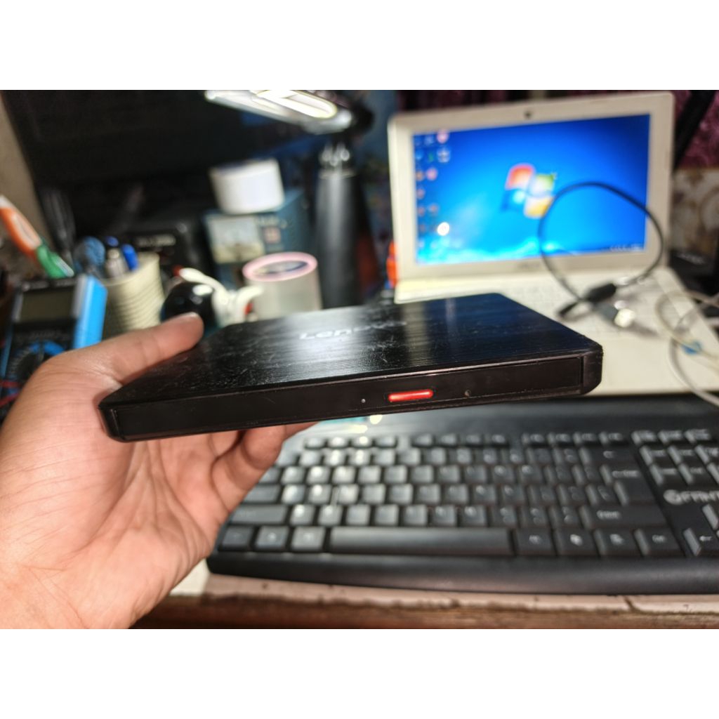 Lenovo USB Portable DVD Burner Bagus Dan Normal - Second