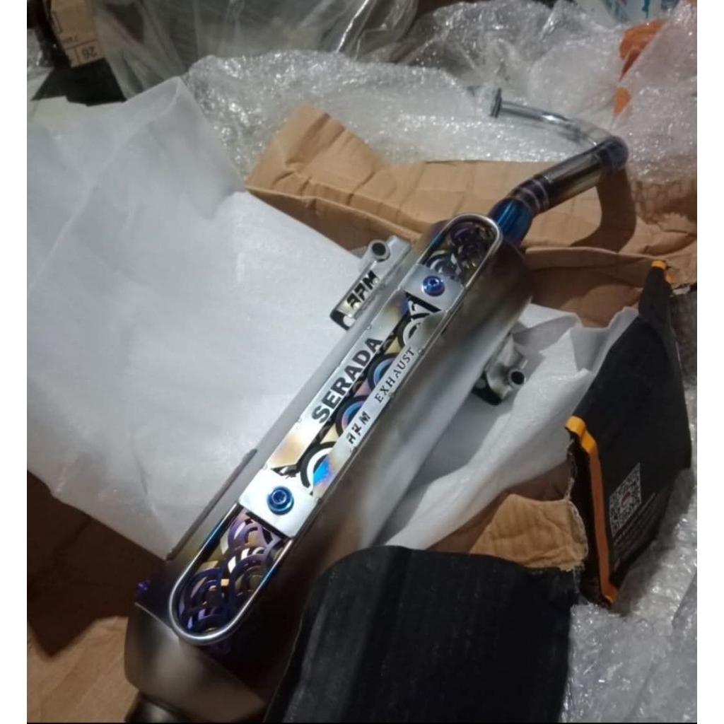 knalpot ARM Exhaust Luster V2 vario new