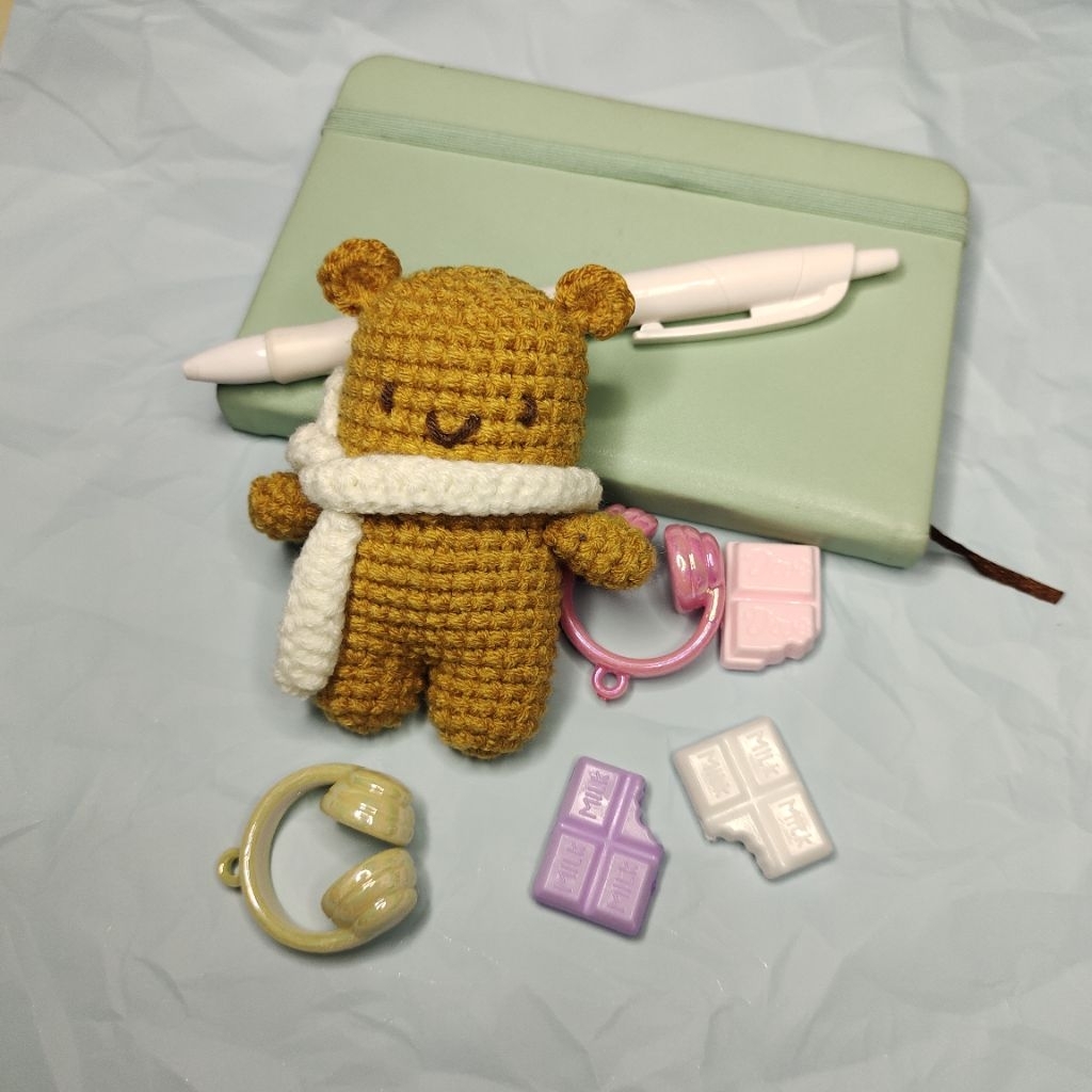 keychain teddy bear