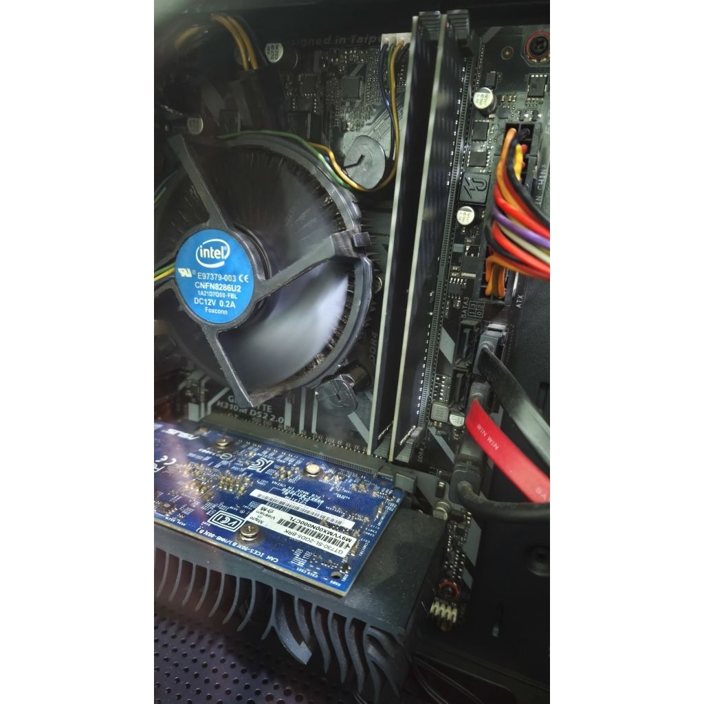 intel i3 9100f mobo h310m