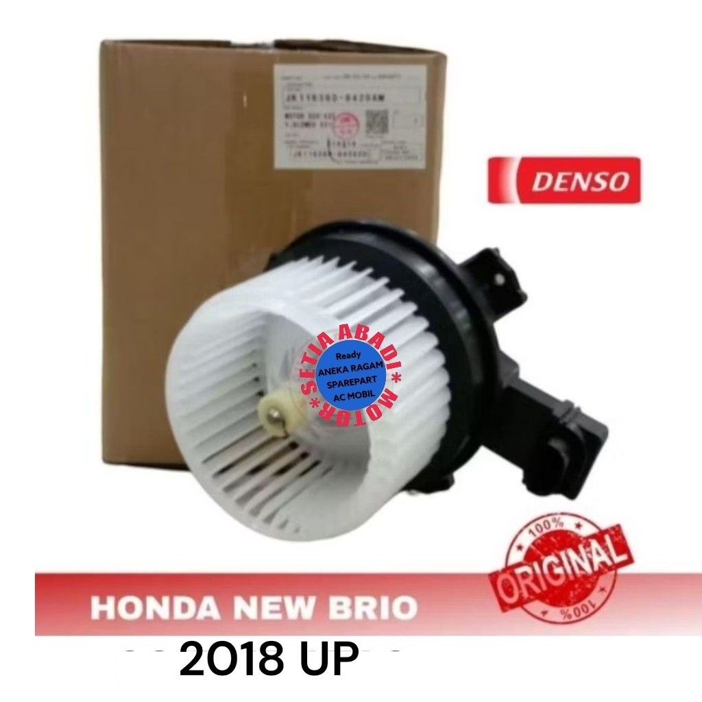 motor blower AC mobil original Denso HONDA BRIO NEW 2018 UP
