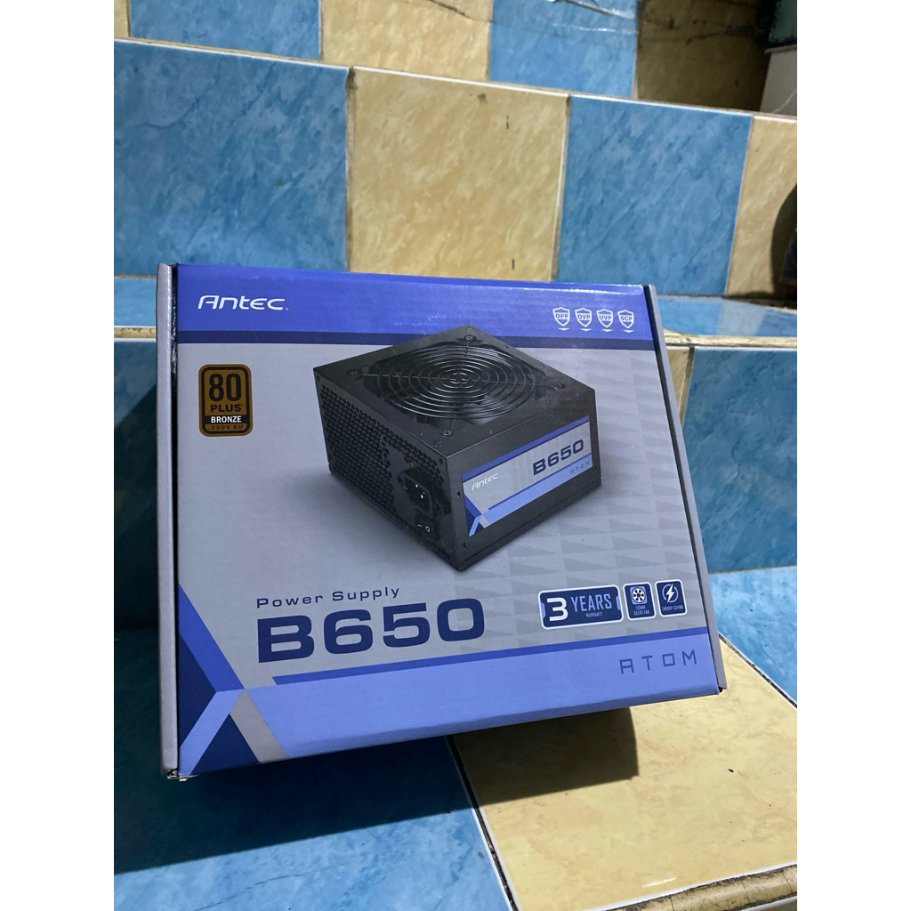 PSU ANTEC B650w Bronze + Cpu Cooler Cube Gaming