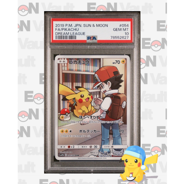 Pikachu Dream League CHR 054/049 (PSA 10) Japanese 2019