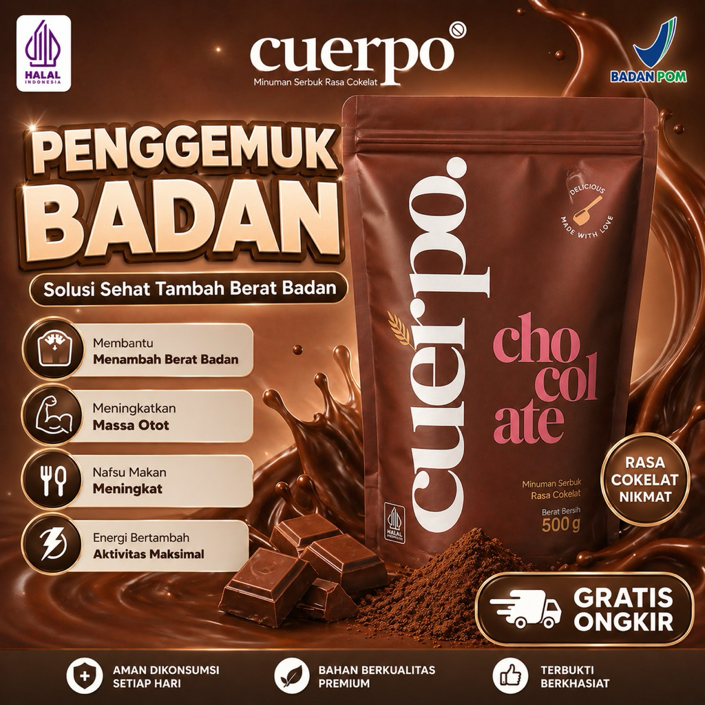 Susu Tinggi Kalori & Protein 960 Gram Halal Bpom