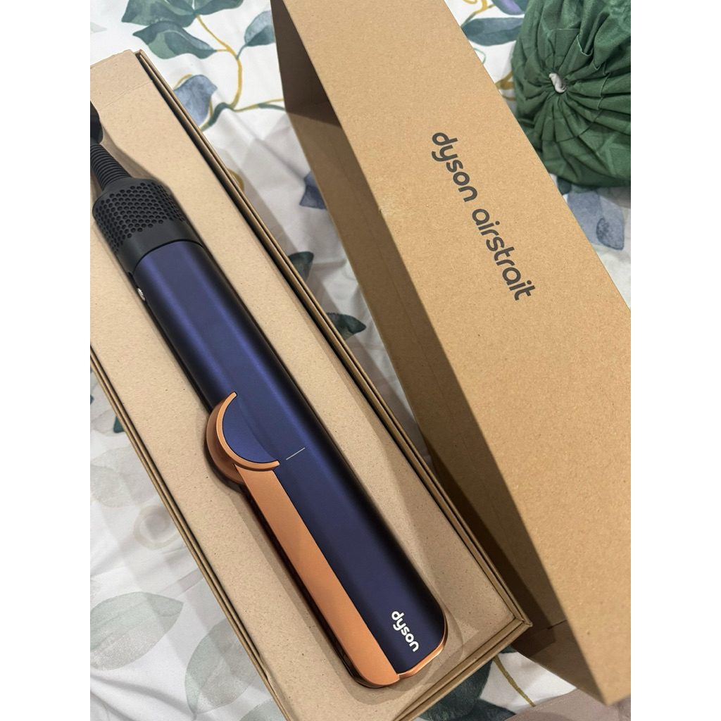 SECOND LIKE NEW Dyson Airstrait ™ straightener HT01 (Prussian Blue/Rich Copper) - Meluruskan rambut 