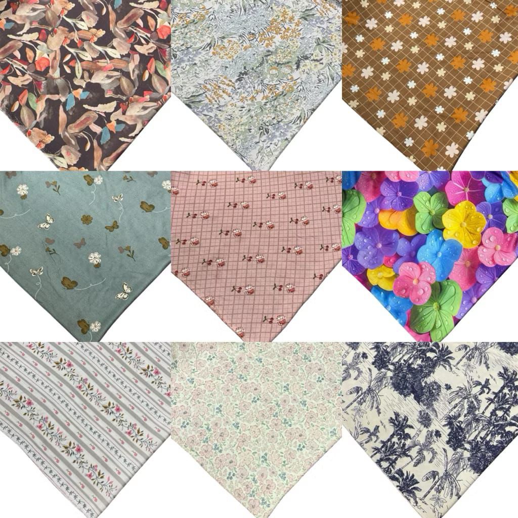 katun rayon katun rayon premium rayon Viscose rayon Viscose premium bahan daster bahan piyama bahan 