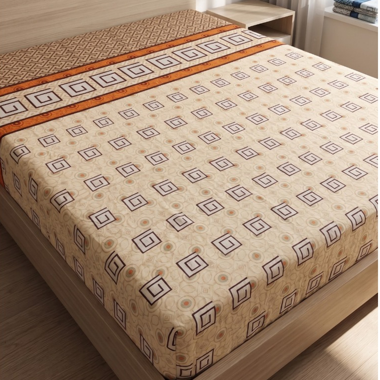 sprei Kasur Aesthetic Sarung Kasur Urung Busa,Springbed Seprei full motif mewah Murah Ukuran 120x200