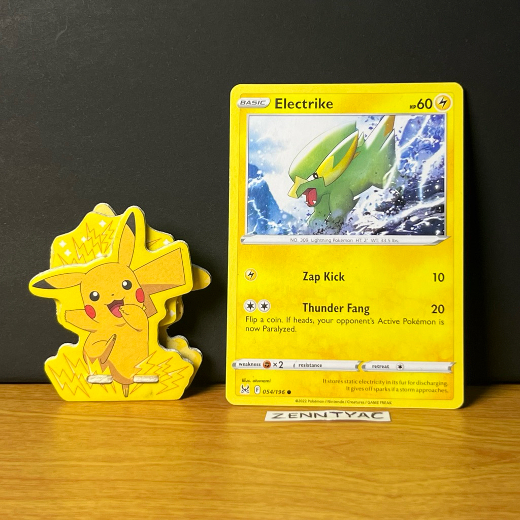Electrike 054/196 Lost Origin, Kartu Pokemon TCG English