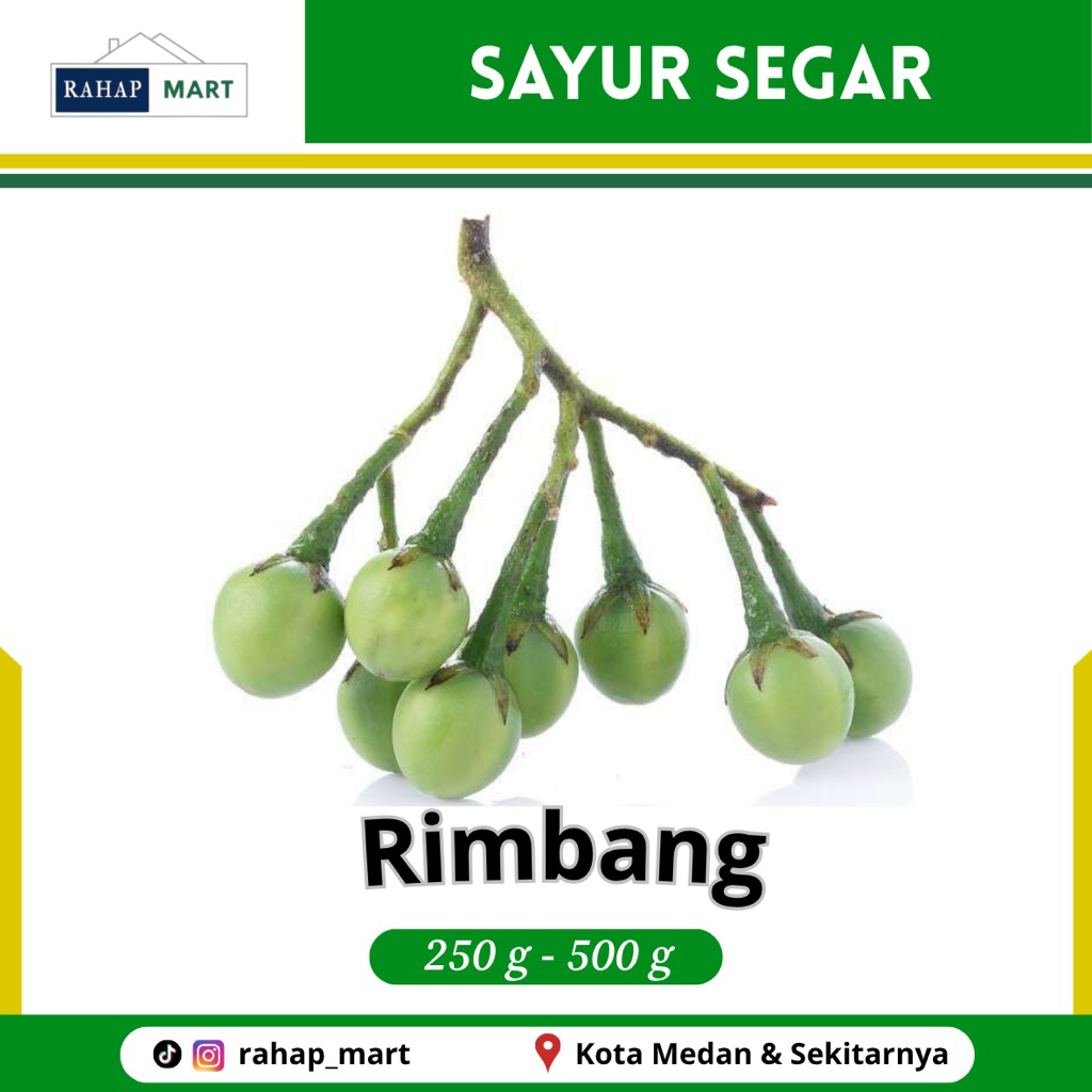 BUAH RIMBANG SEGAR CANTIK DAN FRESH Berat 250g -1000g - Rahap_Mart.