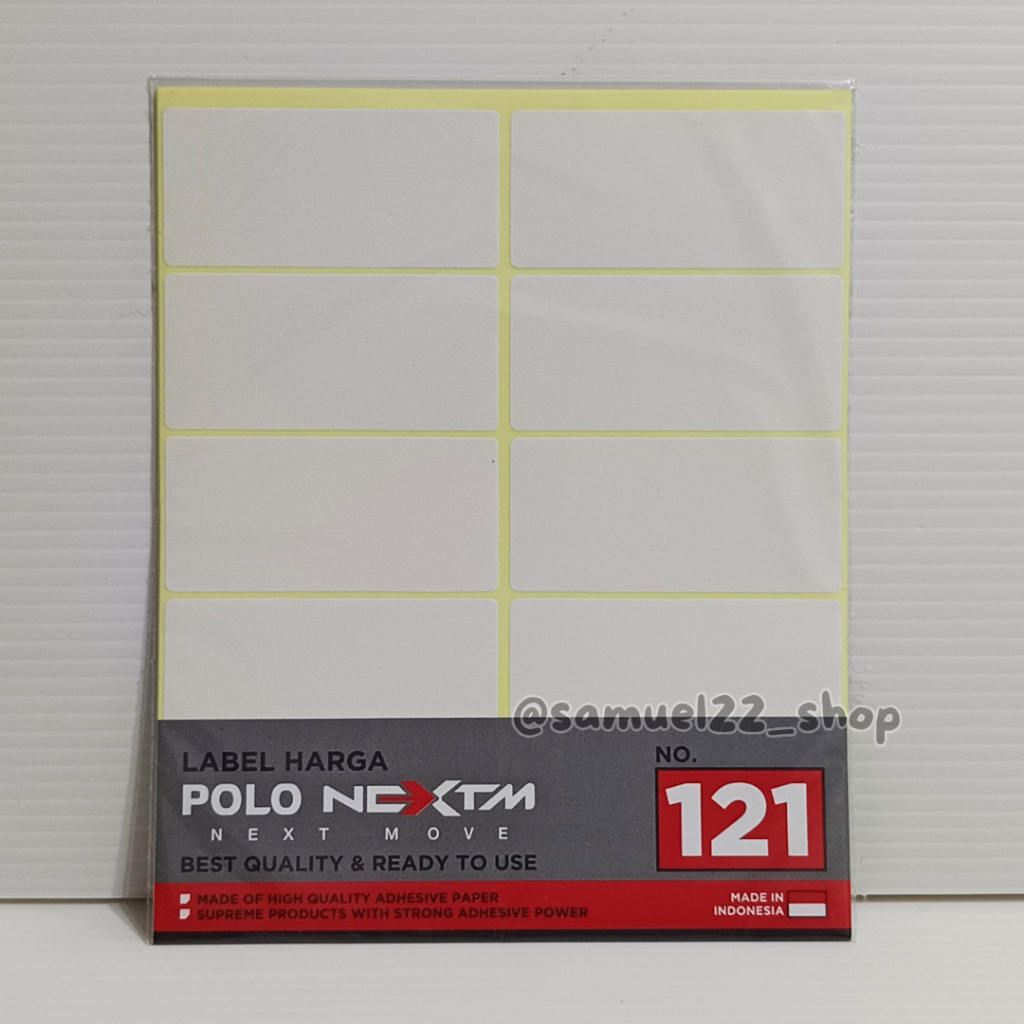 Label Undangan / Label Harga NEXT M 103 107 112 121